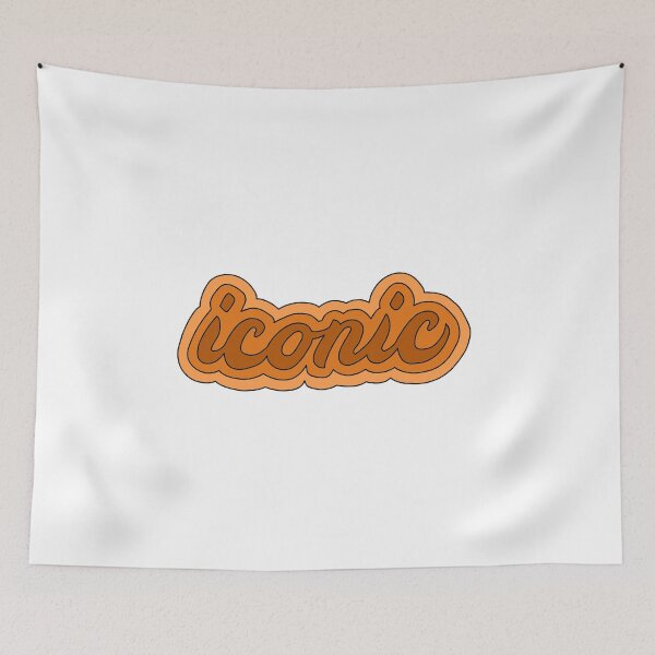 Item preview, Iconic (orange) designed and sold by Salty-Parabola.