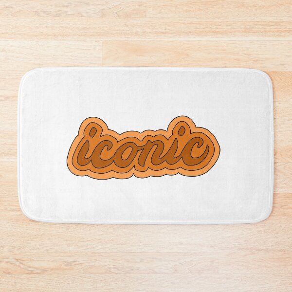 Item preview, Iconic (orange) designed and sold by Salty-Parabola.