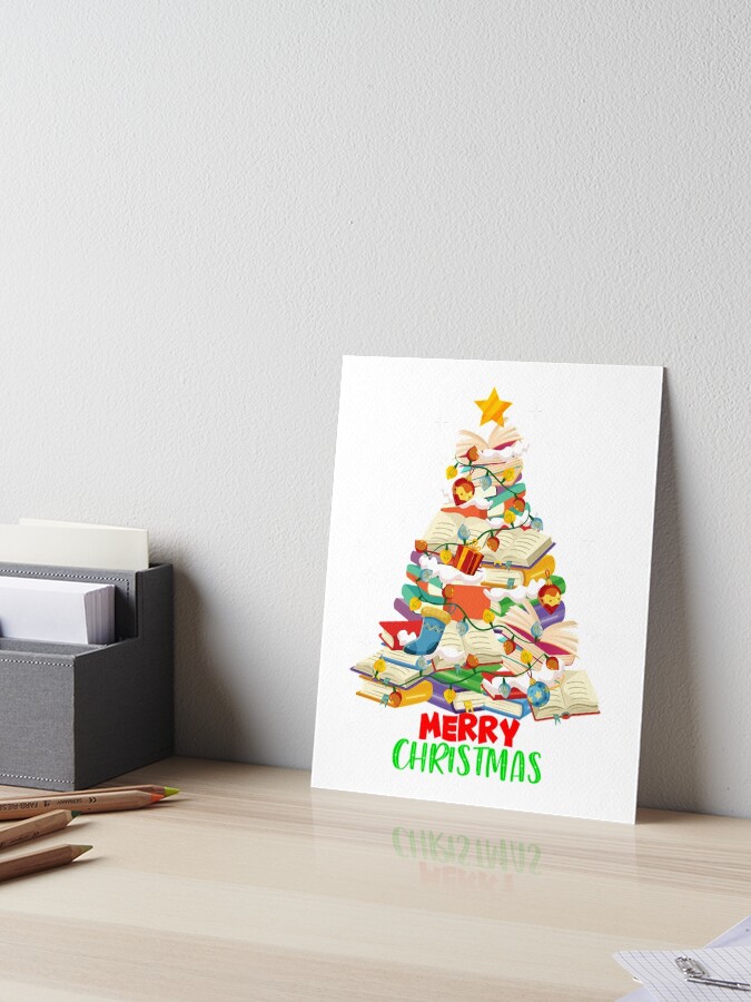 Reading Books Tree Librarian Nerd Christmas Gifts T-Shirt Reading Books Tree Librarian Nerd Christmas Gifts T-Shirt