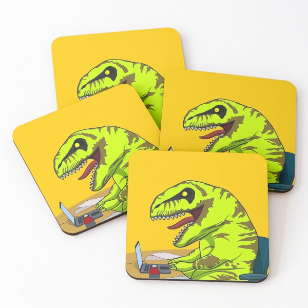 Item preview, T-rex At Office designed and sold by Yeaha.