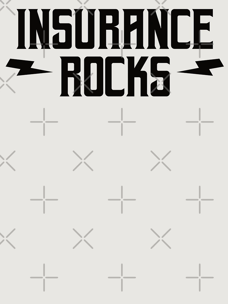 Thumbnail 6 of 6, Premium Oversized Sweatshirt, Insurance Rocks designed and sold by teesaurus.