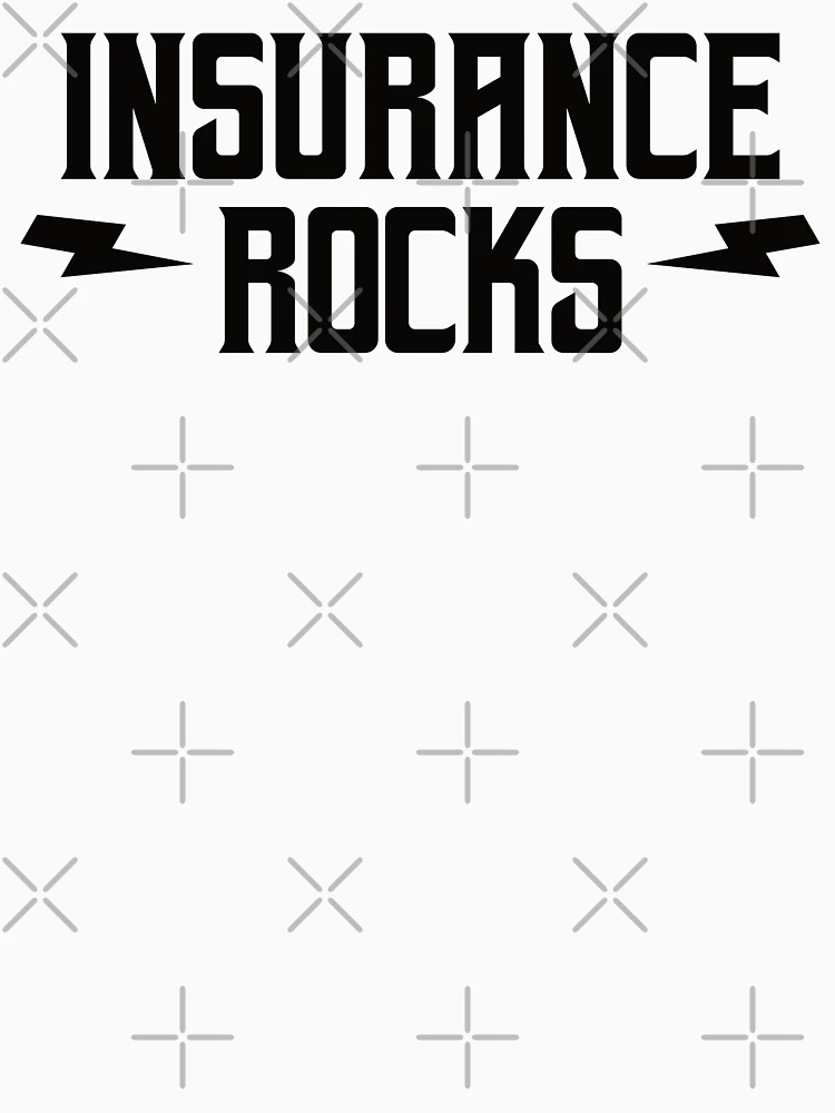 Thumbnail 6 of 6, Pullover Hoodie, Insurance Rocks designed and sold by teesaurus.