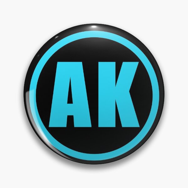Item preview, AK Alaska State Initials designed and sold by Lartheviking.