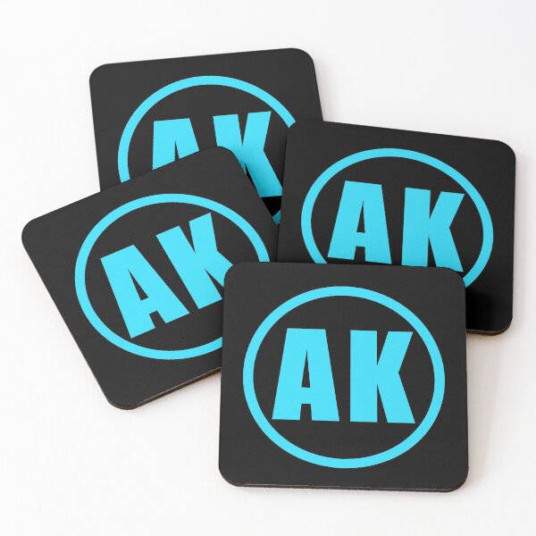 Item preview, AK Alaska State Initials designed and sold by Lartheviking.