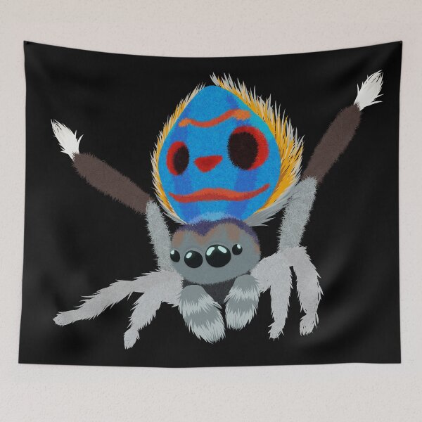 Item preview, Peacock Spider Dancing designed and sold by WildRose271.