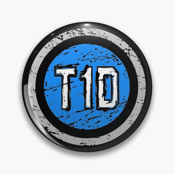 Item preview, T1D Type 1 Diabetes Superhero Emblem designed and sold by KeenlyAware.