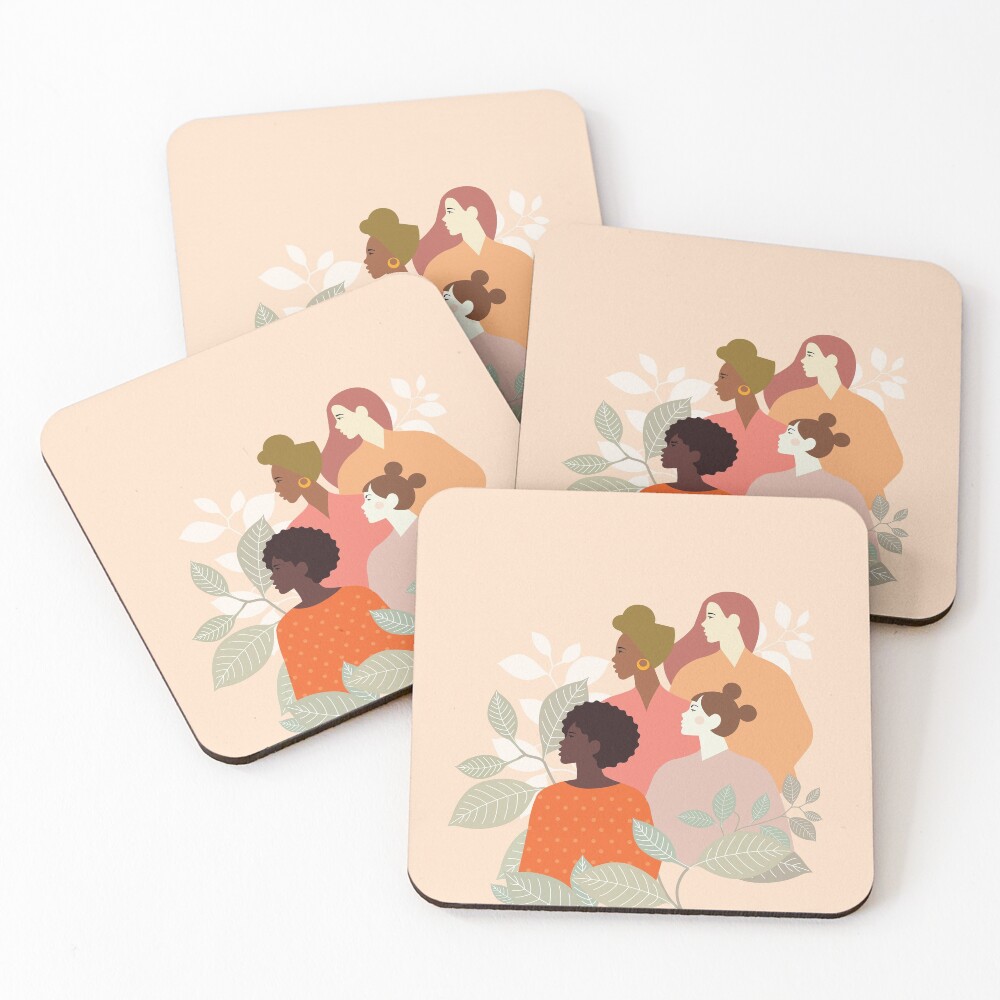 Item preview, Coasters (Set of 4) designed and sold by SurfolioPrints.