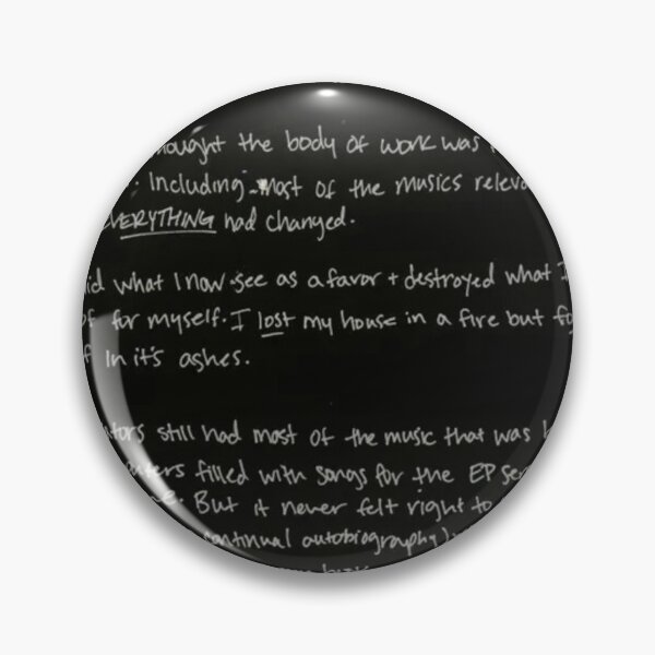 Item preview, MILEY CYRUS - WRITTEN NOTE - PLASTIC HEARTS designed and sold by krh327.