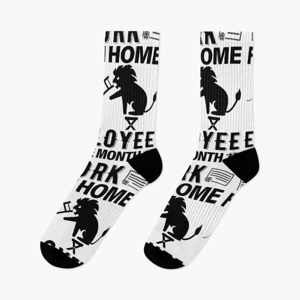 Item preview, Work From Home Employee Of The Month designed and sold by GravitiTees.