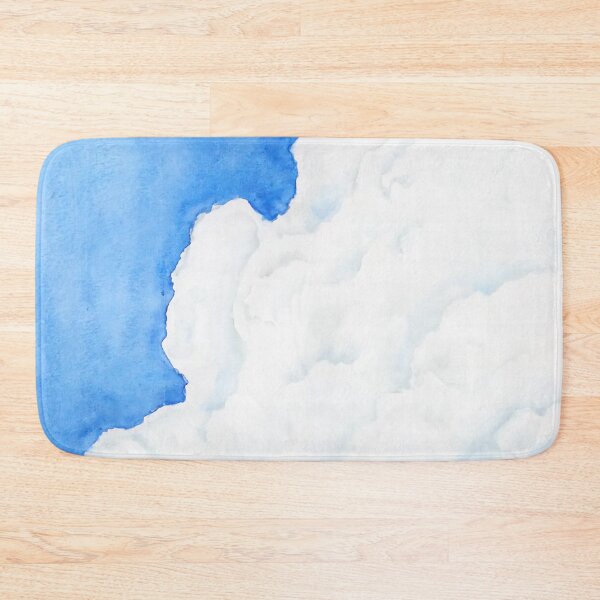 Item preview,  hand painted cloud and mountain watercolor  designed and sold by ColorandColor.