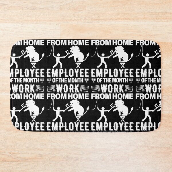 Item preview, Work From Home Employee Of The Month Challenges designed and sold by GravitiTees.