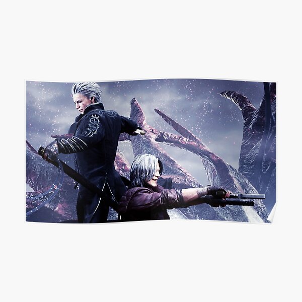 Devil May Cry 5 Brothers Poster