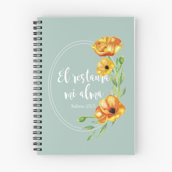 Item preview, El restaurante mi alma versículo de la biblia en español Salmos 23:3 designed and sold by latiendadearyam.