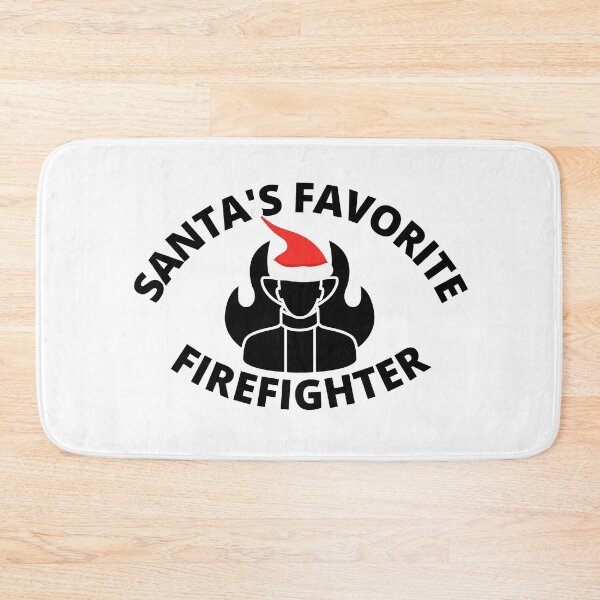 Item preview, Santa's Favorite Firefighter designed and sold by stelsanc.
