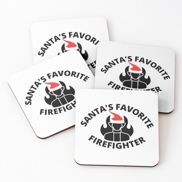 Item preview, Santa's Favorite Firefighter designed and sold by stelsanc.