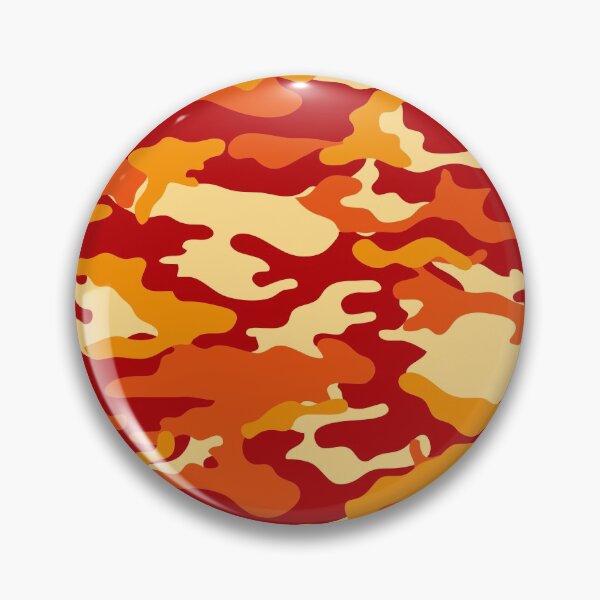 Item preview, Camuflaje naranja militar designed and sold by GingerBest.