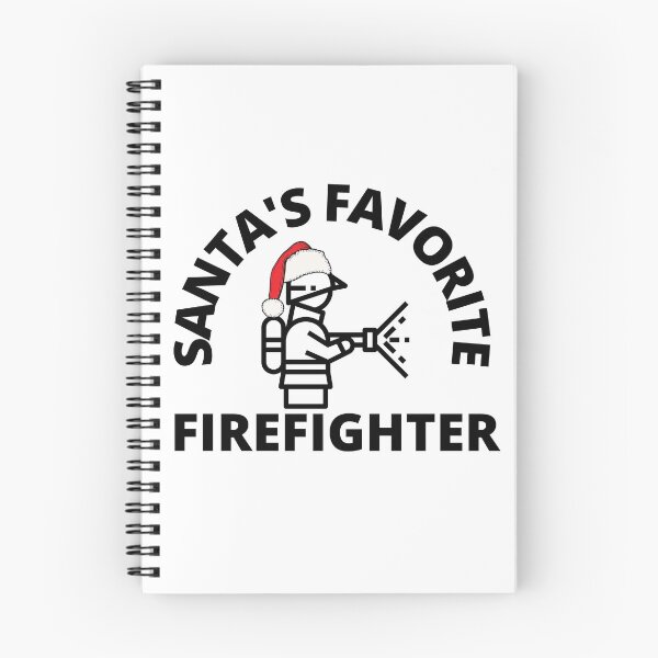 Item preview, Santas Favorite Firefighter designed and sold by stelsanc.