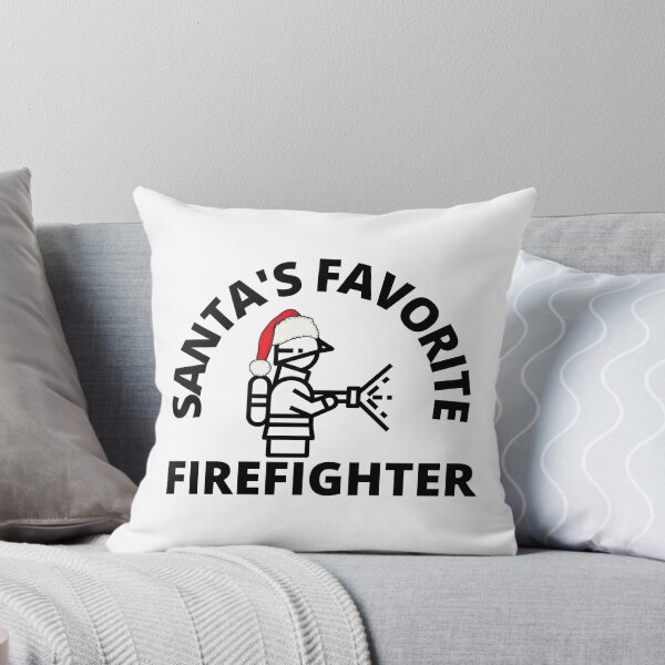 Item preview, Santas Favorite Firefighter designed and sold by stelsanc.