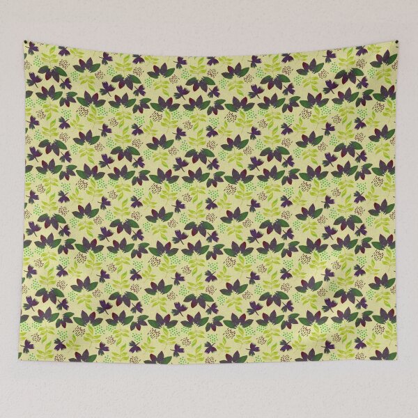 Item preview, Dotted Wild flowers designed and sold by Maitri-Sanghvi1.