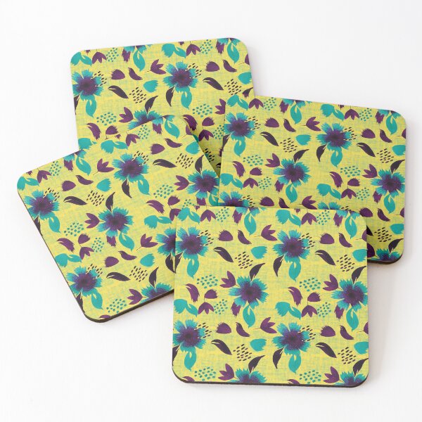 Item preview, Hand Painted Wild flowers designed and sold by Maitri-Sanghvi1.
