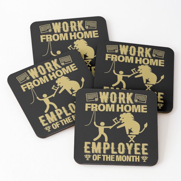 Item preview, Work From Home Employee Of The Month Not Fun designed and sold by GravitiTees.