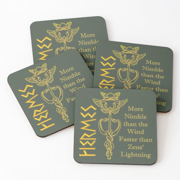 Item preview, Hermes, Greek Messenger of the Gods designed and sold by Prints4Pagans.