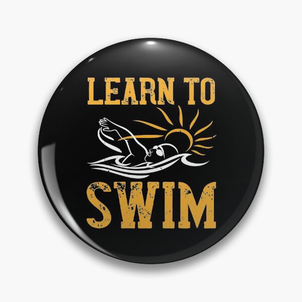 Item preview, Learn To Swim designed and sold by GoodVibeDesign.