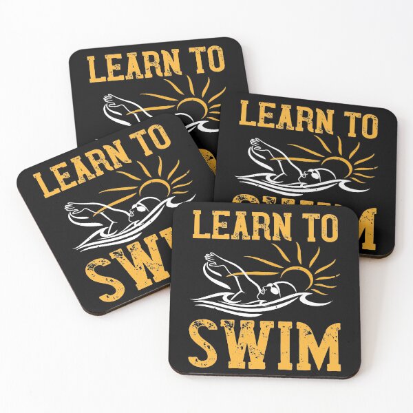 Item preview, Learn To Swim designed and sold by GoodVibeDesign.
