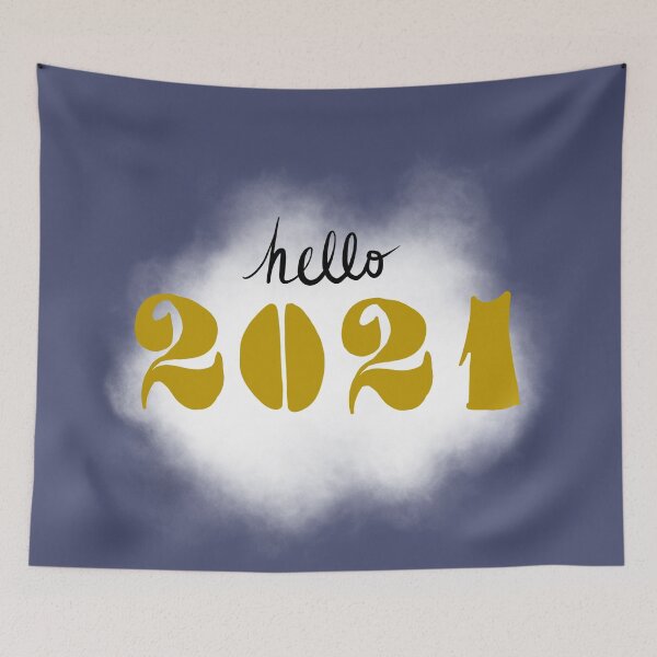 Item preview, Hello 2021 designed and sold by LisaMichelleArt.
