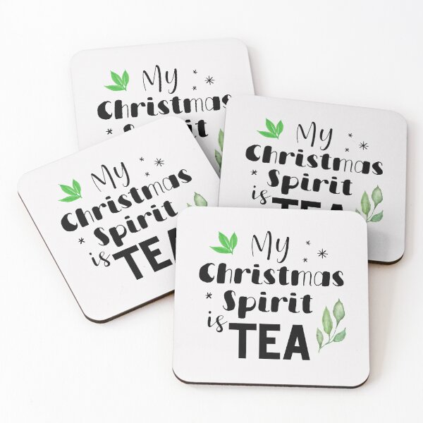 Item preview, My Christmas Spirit is Tea designed and sold by CozyMarket.
