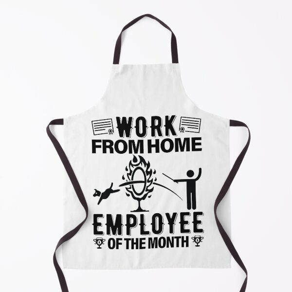 Item preview, Work From Home Employee Of The Month Job designed and sold by GravitiTees.