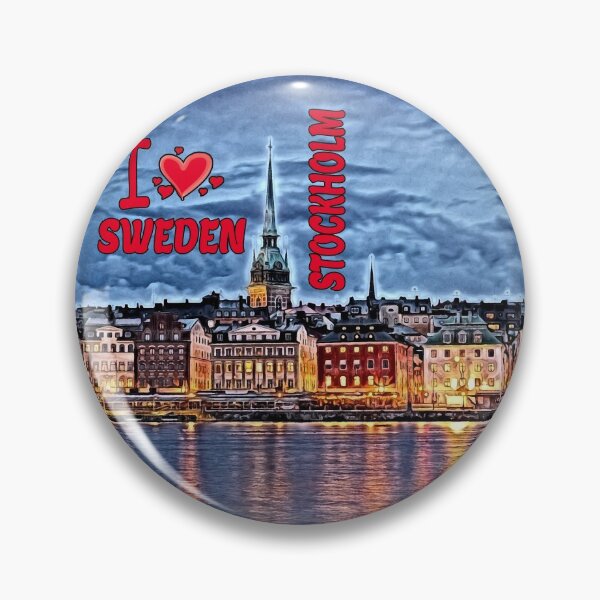 Item preview, I LOVE SWEDEN, Stockholm designed and sold by REALDesign-Shop.