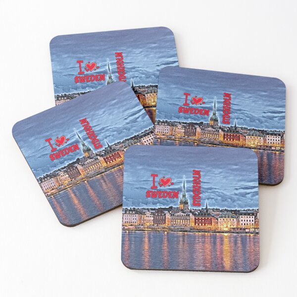 Item preview, I LOVE SWEDEN, Stockholm designed and sold by REALDesign-Shop.