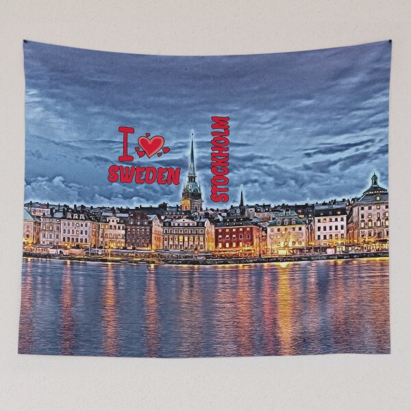 Item preview, I LOVE SWEDEN, Stockholm designed and sold by REALDesign-Shop.