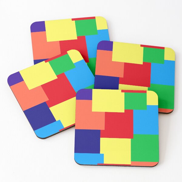 Item preview, Rainbow colors abstract cubes T-shirts and Stickers designed and sold by Sharath98.