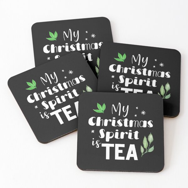 Item preview, My Christmas Spirit is Tea designed and sold by CozyMarket.