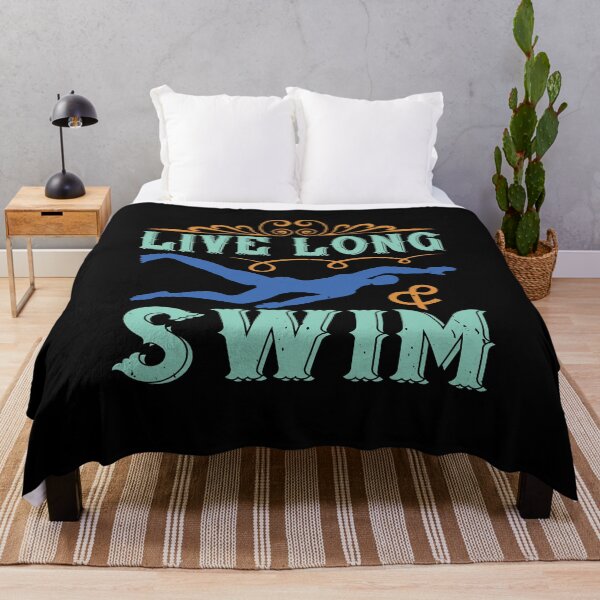 Item preview, Live Long And Swim designed and sold by GoodVibeDesign.