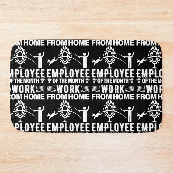 Item preview, Work From Home Employee Of The Month Career designed and sold by GravitiTees.