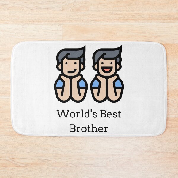 Item preview, WORLD'S BEST  BROTHER designed and sold by Ashalcheema.