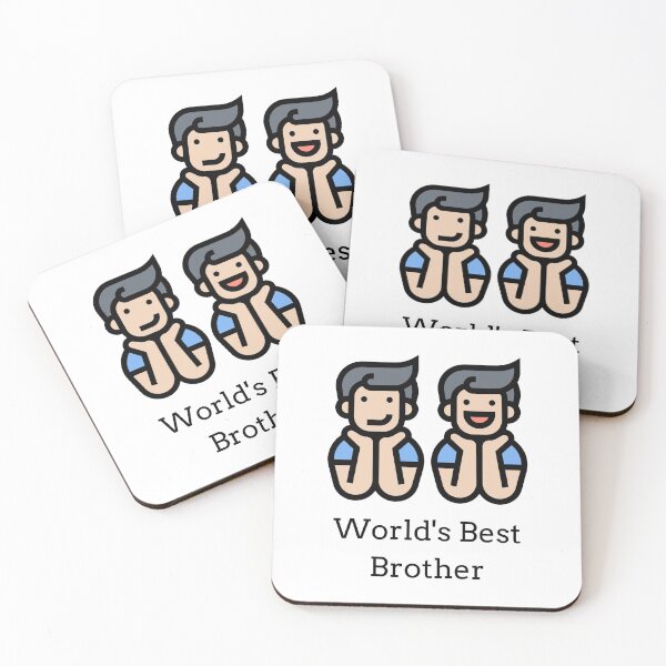 Item preview, WORLD'S BEST  BROTHER designed and sold by Ashalcheema.