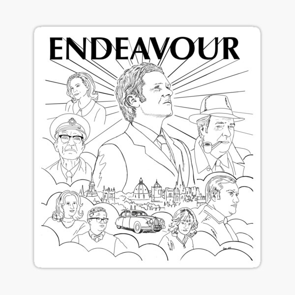 Endeavour Family Sticker