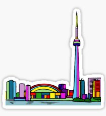 Toronto Skyline Sticker