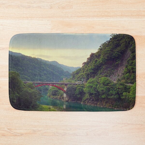 Item preview, Beautiful Mountainview with a Bridge and a River designed and sold by Buzzzzz8484.
