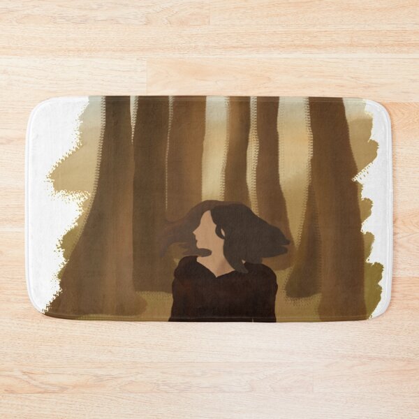 Item preview, Girl candid posing amidst a Deep Jungle designed and sold by Silpam An Art Store.