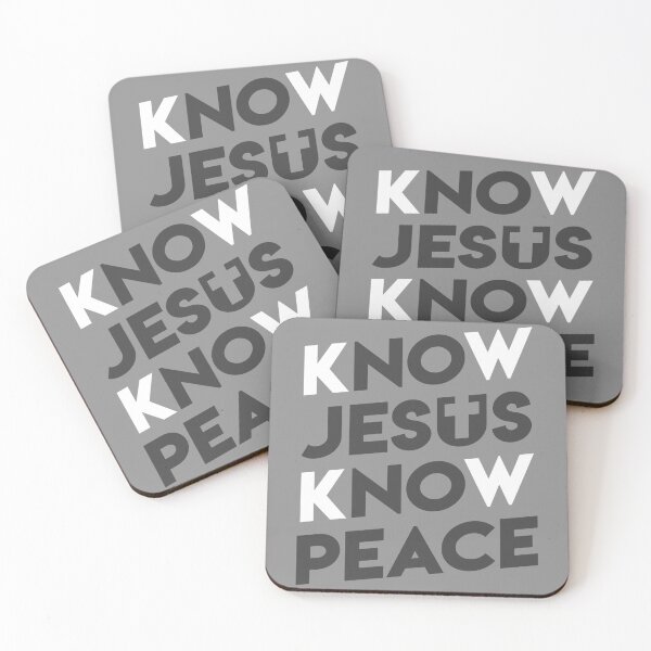 Item preview, No Jesus No Peace, Know Jesus Know Peace designed and sold by inprintid.