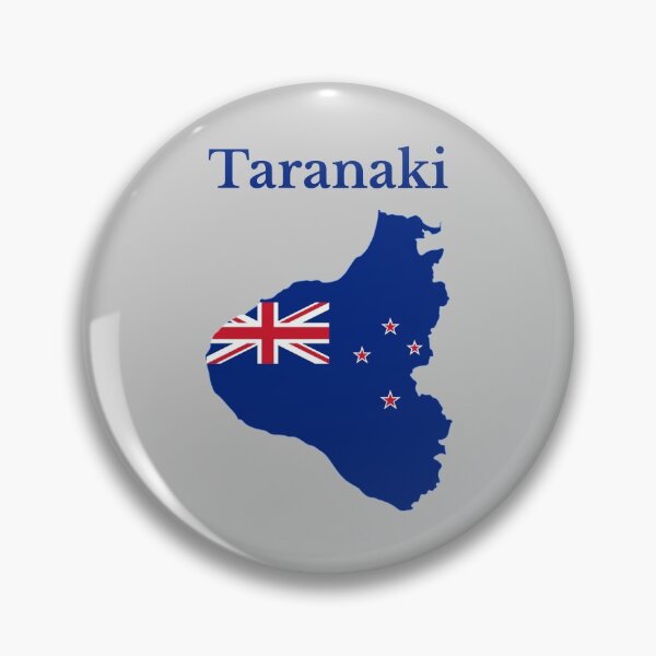 Artikelvorschau, Karte der Region Taranaki, Region Neuseeland. entworfen und verkauft von marosharaf.