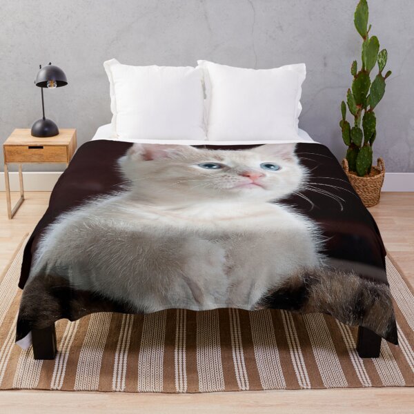Kitten Throw Blanket