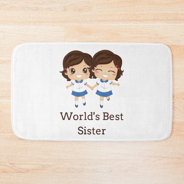 Item preview, WORLD'S BEST SISTER designed and sold by Ashalcheema.