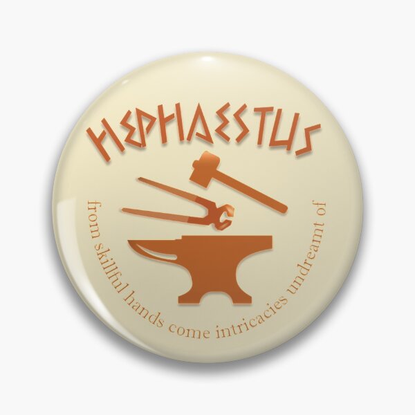 Item preview, Hephaestus, Greek God of the Forge and Craft designed and sold by Prints4Pagans.