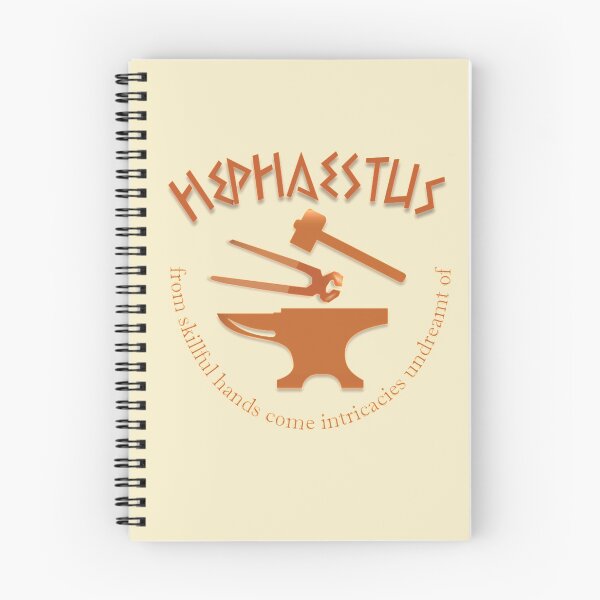 Item preview, Hephaestus, Greek God of the Forge and Craft designed and sold by Prints4Pagans.